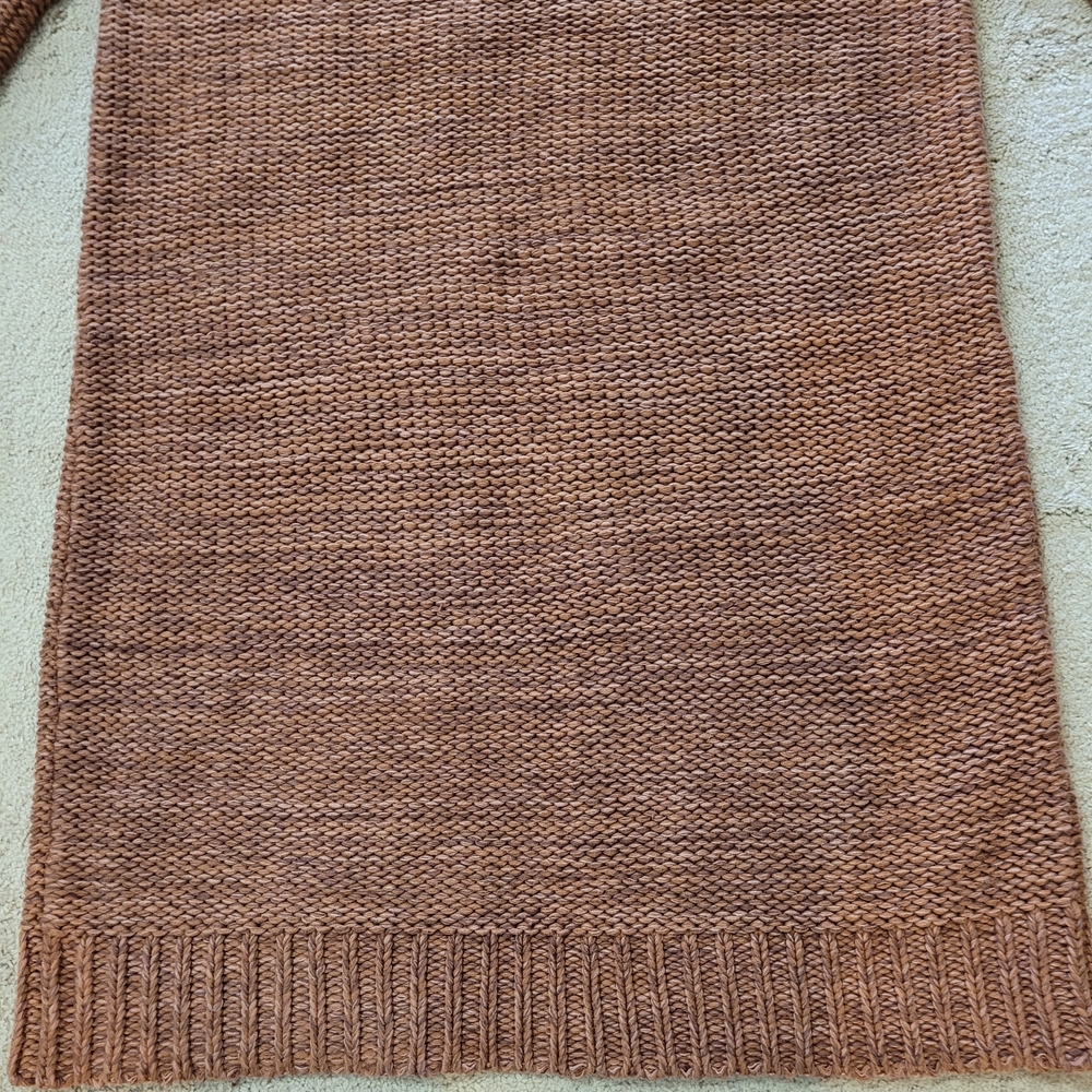 Free People Copper Combo Knit Cardigan